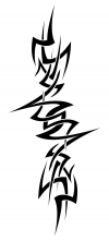 tribal armband symbol tattoo
